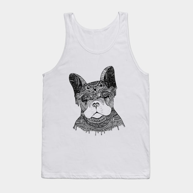 Dog Tank Top by Gudaiurii